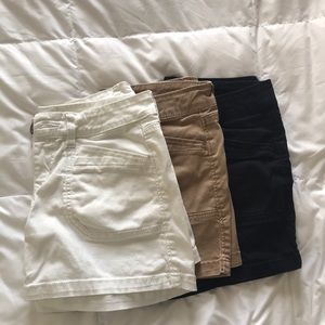 Three pair size 7 Unionbay shorts